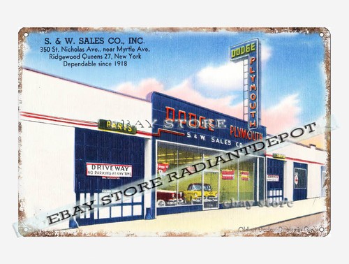 Tin sign 1930s - tin, sales