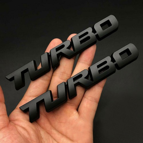 Black turbo letter - turbo,