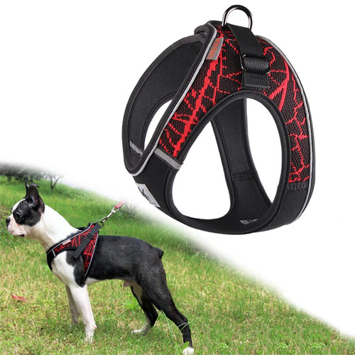 Dog harness reflective pull - no,