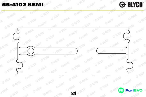 Glyco connecting rod small - rod,