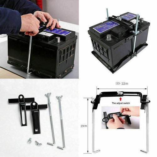 Car storage battery holder - car,