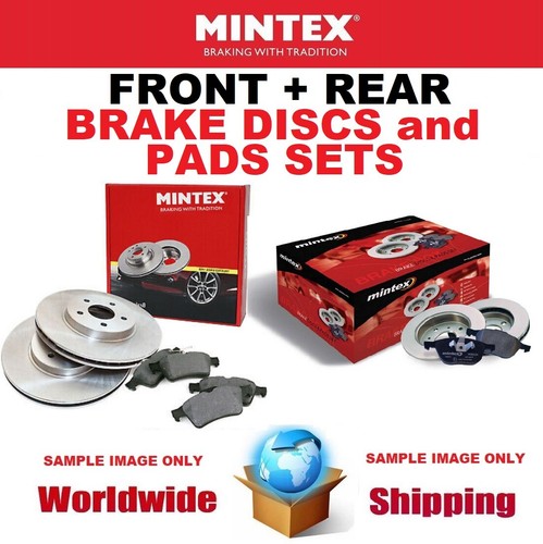 Mintex front rear brake - front,