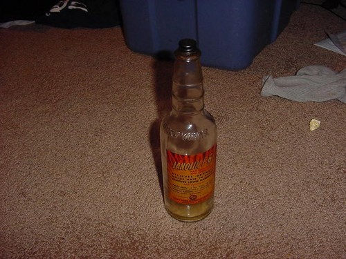 Vintage pint bottle lucky - vintage, 1